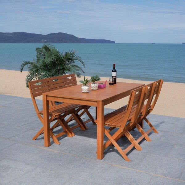 SAFAVIEH Outdoor Living Dores Dining Table