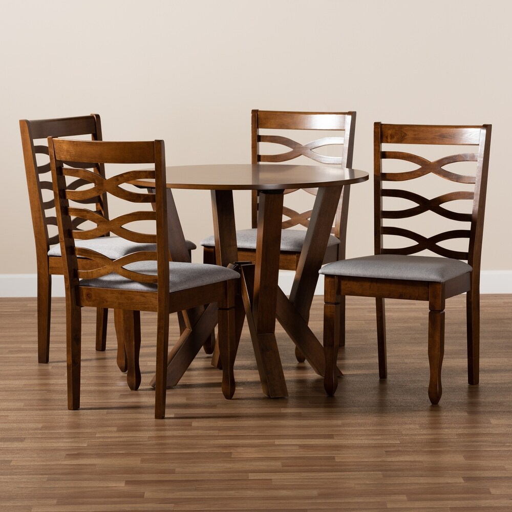 Ariane Modern and Contemporary 5 Piece Dining Set