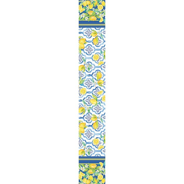 Laural Home Lovely Lemons Rectangle Table Runner