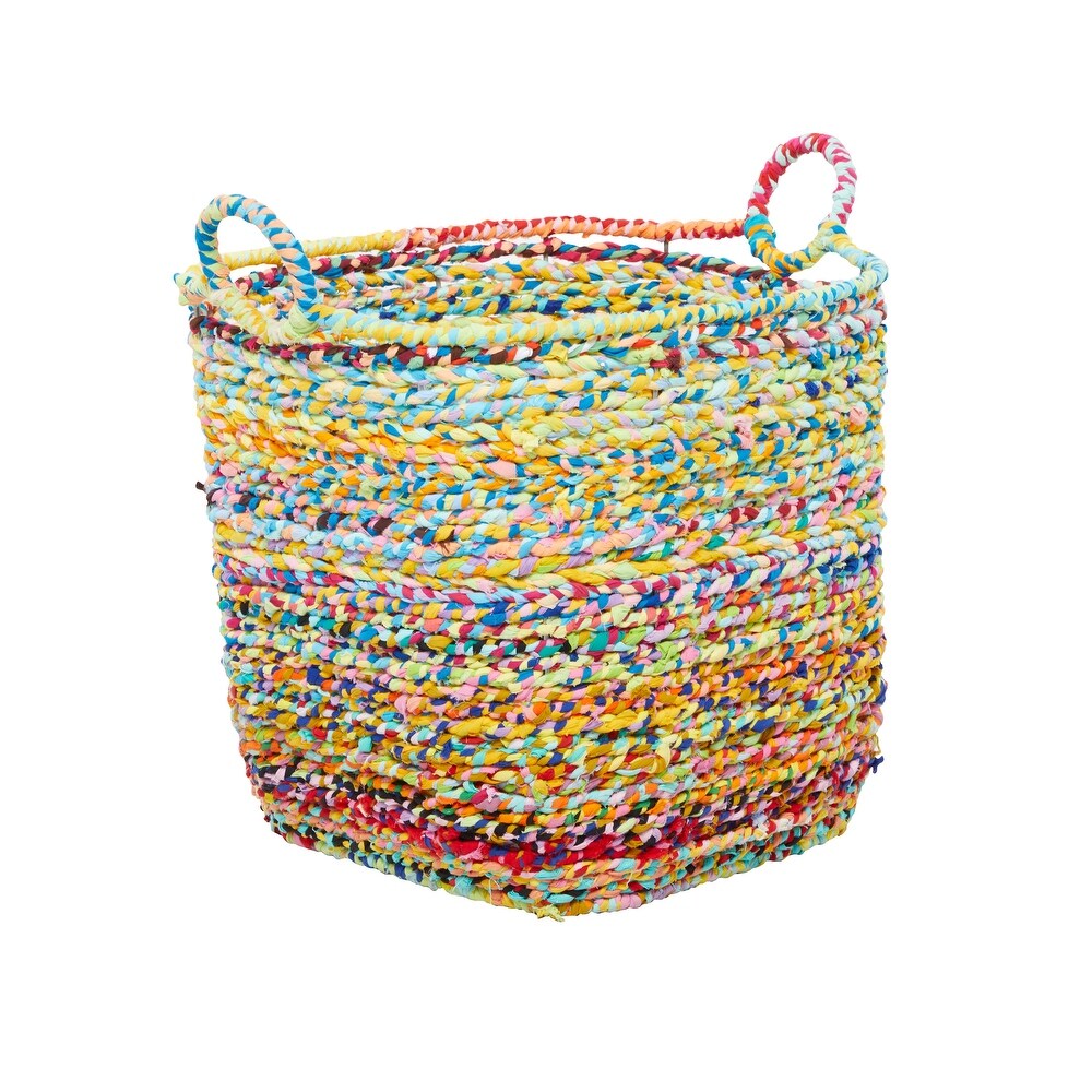 Cotton Bohemian Storage Basket