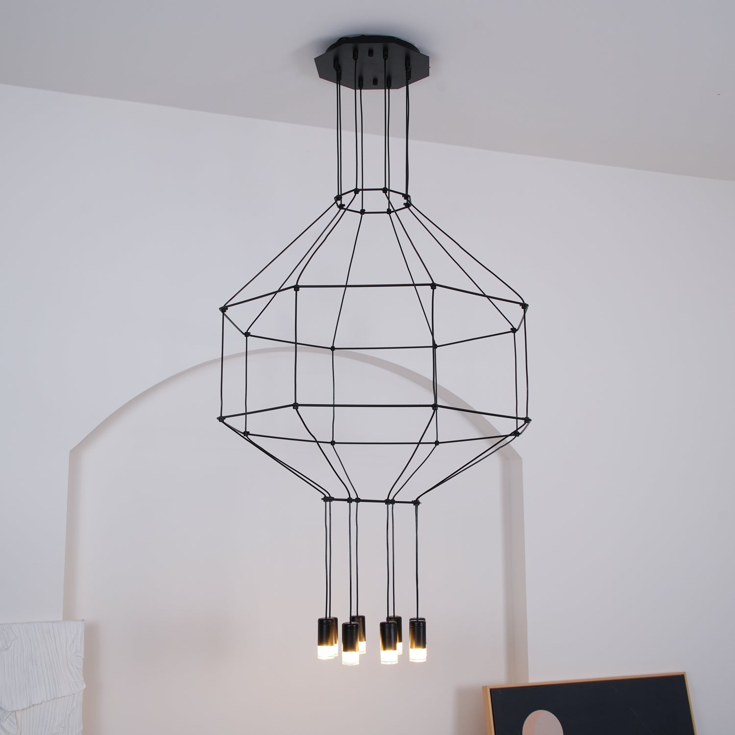 Geometric Lines Pendant Lamp