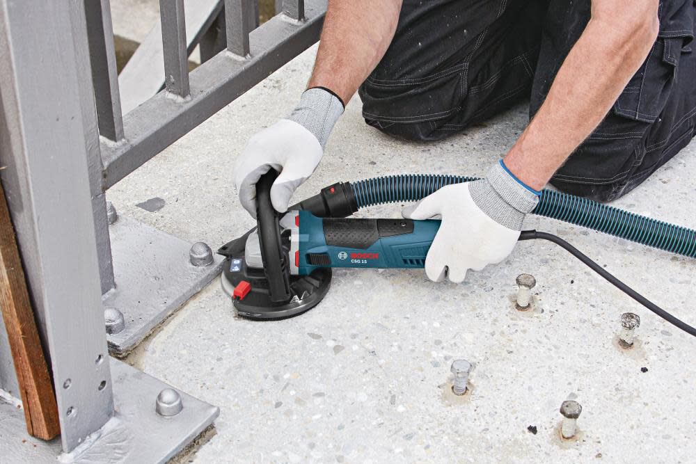 Bosch 5 In. Concrete Surfacing Grinder with Dedicated Dust-Collection Shroud CSG15 from Bosch