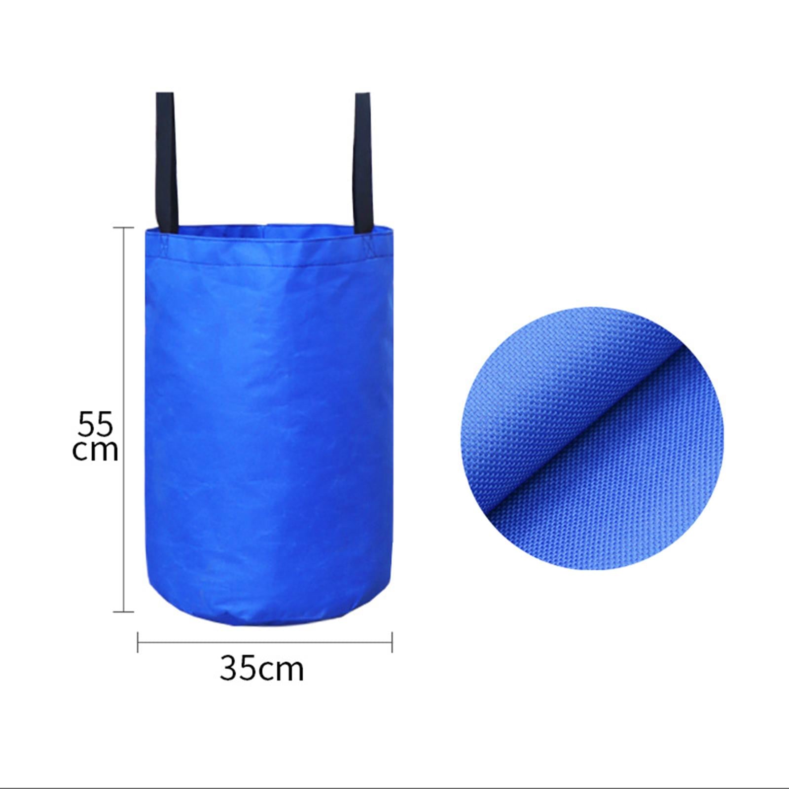 Oxford Cloth Race Jumping Bag， Outdoor Games Lawn Games Party Game Balance Training Toy Sports Toy with Handles for Kids Boys Girls Blue Children Type