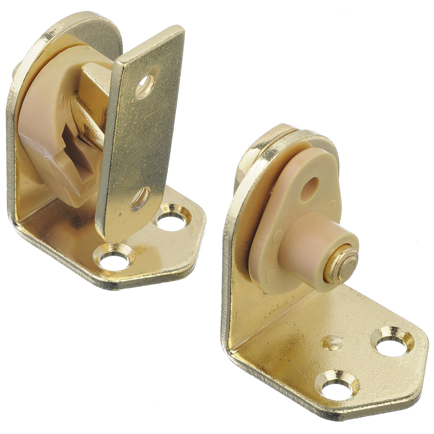 Ace 1-3/4 in. L Bright Brass Cafe Door Hinge 2 pk