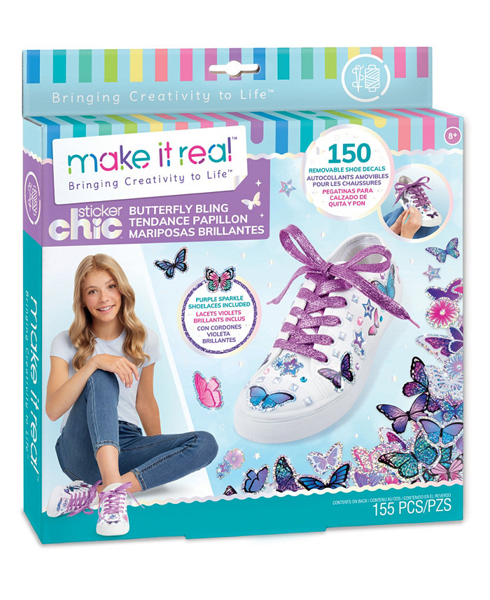 Make It Real Sticker Chic - Butterfly Bling