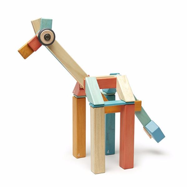 Magnetic Block Set 42 Pc Set - Sunset by Tegu