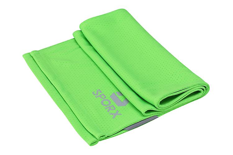 Neck Gaiter Face Cover Bandanas Towel Dual Layer Green