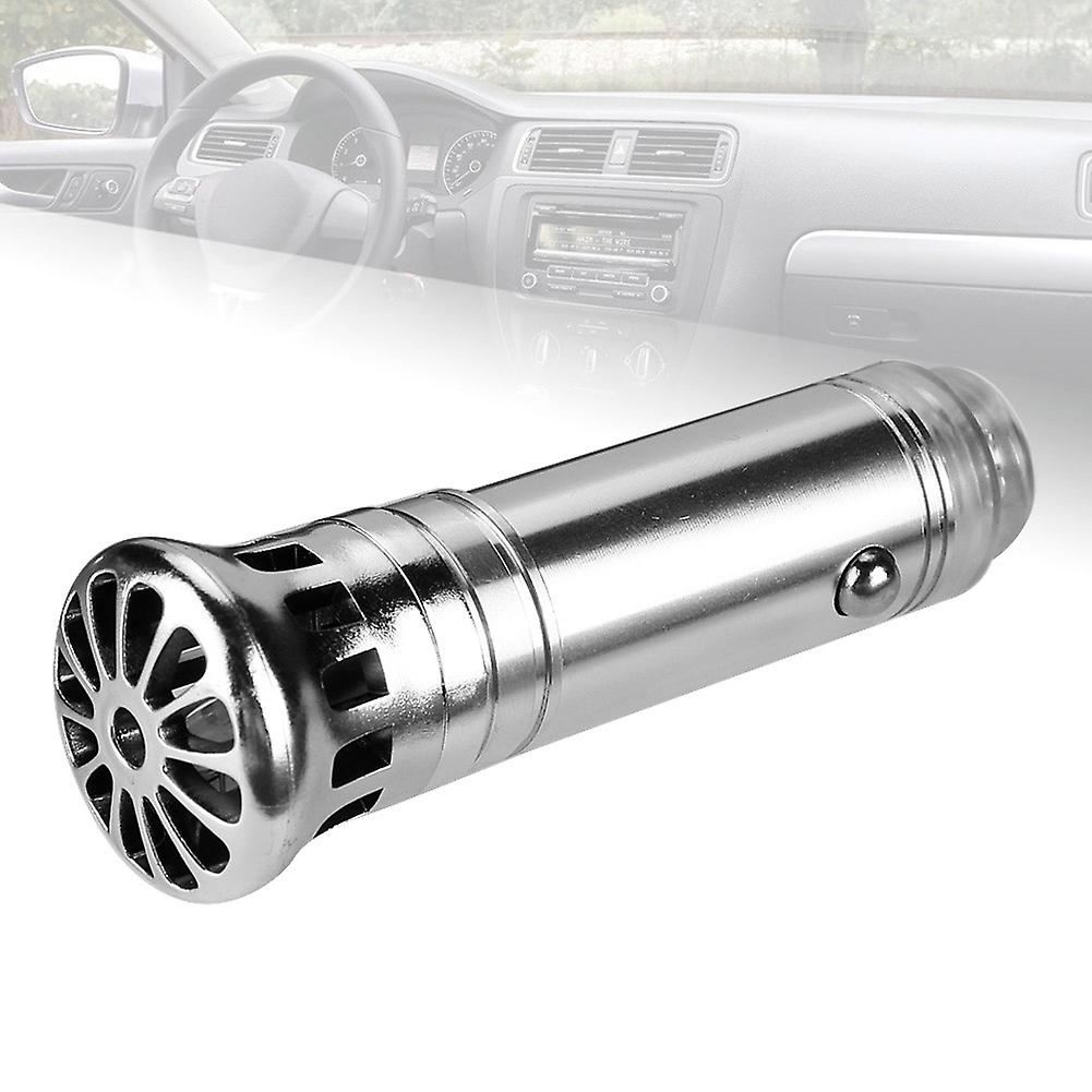 Car Negative Ion Air Cleaner Purifier Car Oxygen Bar 4.8 Million Negative Ion Purifier Silver