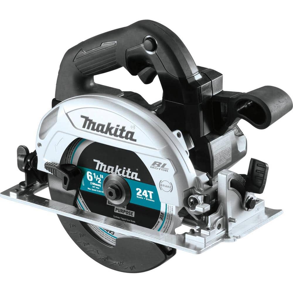 Makita 18V 6-1/2 in. LXT Sub-Compact Lithium-Ion Brushless Cordless Circular Saw (Tool Only) XSH04ZB