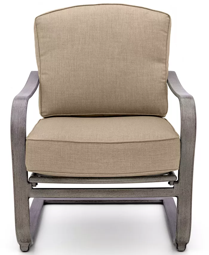 Furniture CLOSEOUT! Tara Wide Slat C-Spring Chair