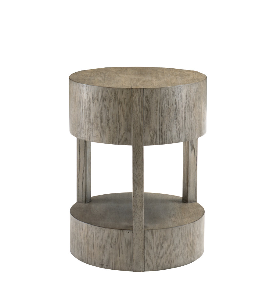 Bernhardt Calder Chairside Table   Farmhouse   Side Tables And End Tables   by HedgeApple  Houzz