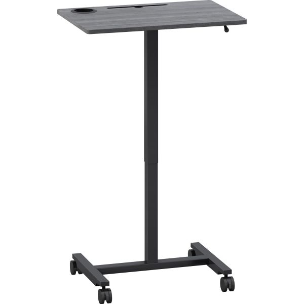 Lorell Height-adjustable Mobile Desk