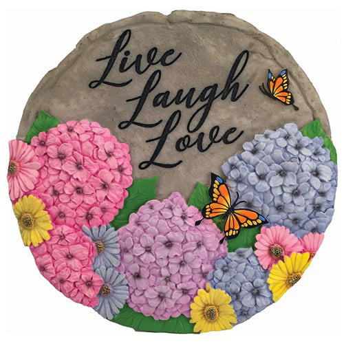 Spoontiques 13238 Live Love Laugh Stepping Stone 13238 Live Love Laugh Stepping Stone