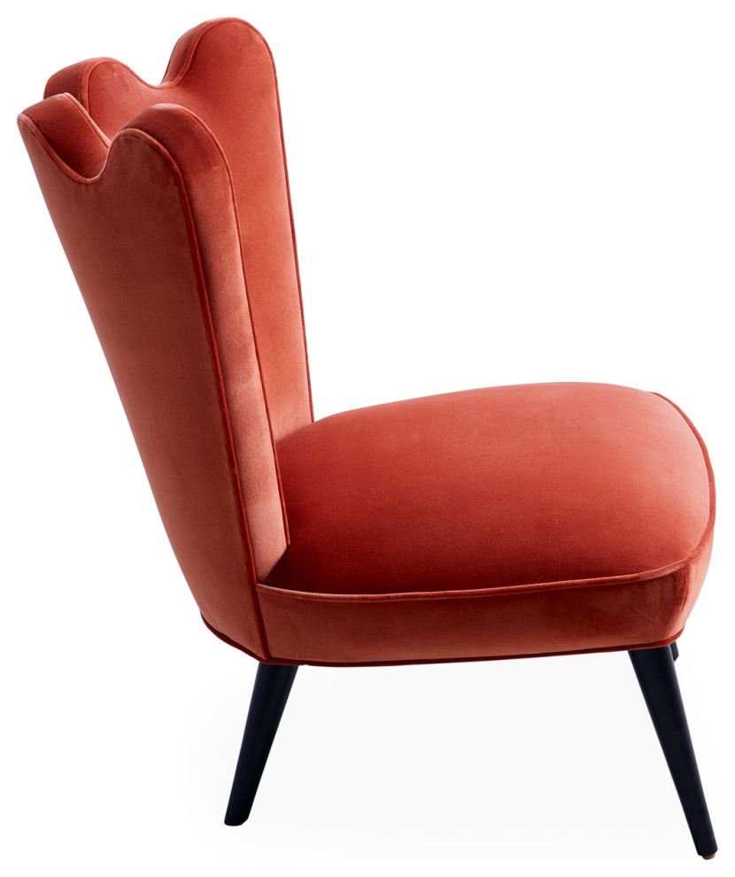 Ripple Slipper Chair   Midcentury   Armchairs And Accent Chairs   by Jonathan Adler  Houzz