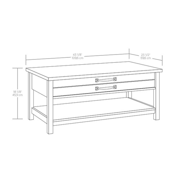 Modern Farmhouse Lift-Top Coffee Table