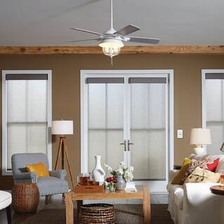 Lutron Skylark Combination Fan and Light Control 3-Speed 1.5 Amp Fan300W Incandescent Single-Pole White (S2-LFSQH-WH) S2-LFSQH-WH