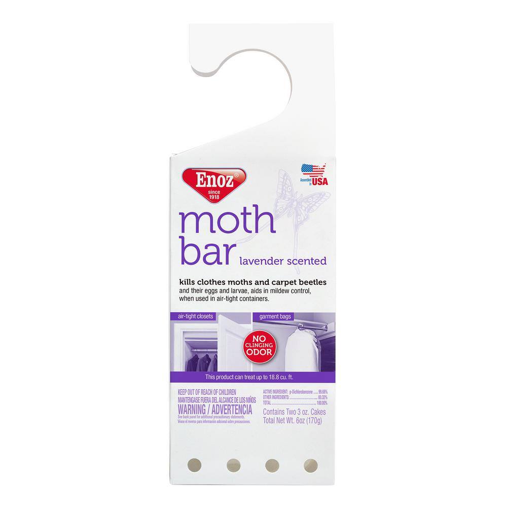 ENOZ 6 oz. Lavender Scented Moth Bar (3-Pack) 496.3