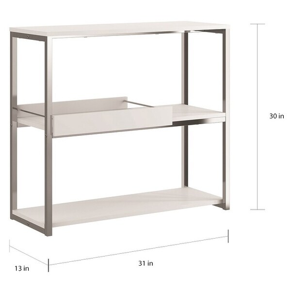 NOA console table 3 shelves