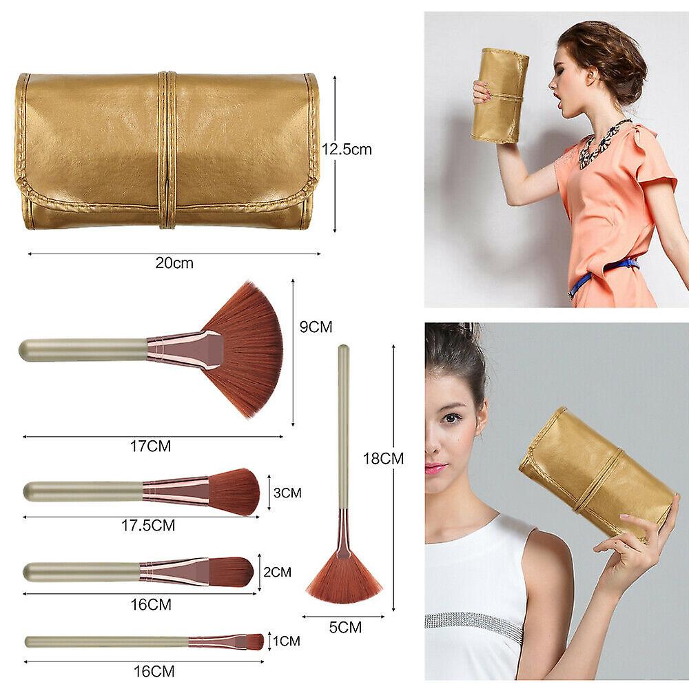 22pcs Makeup Brushes Set Powder Foundation Brush Blending Brush and Free Pouch Bag