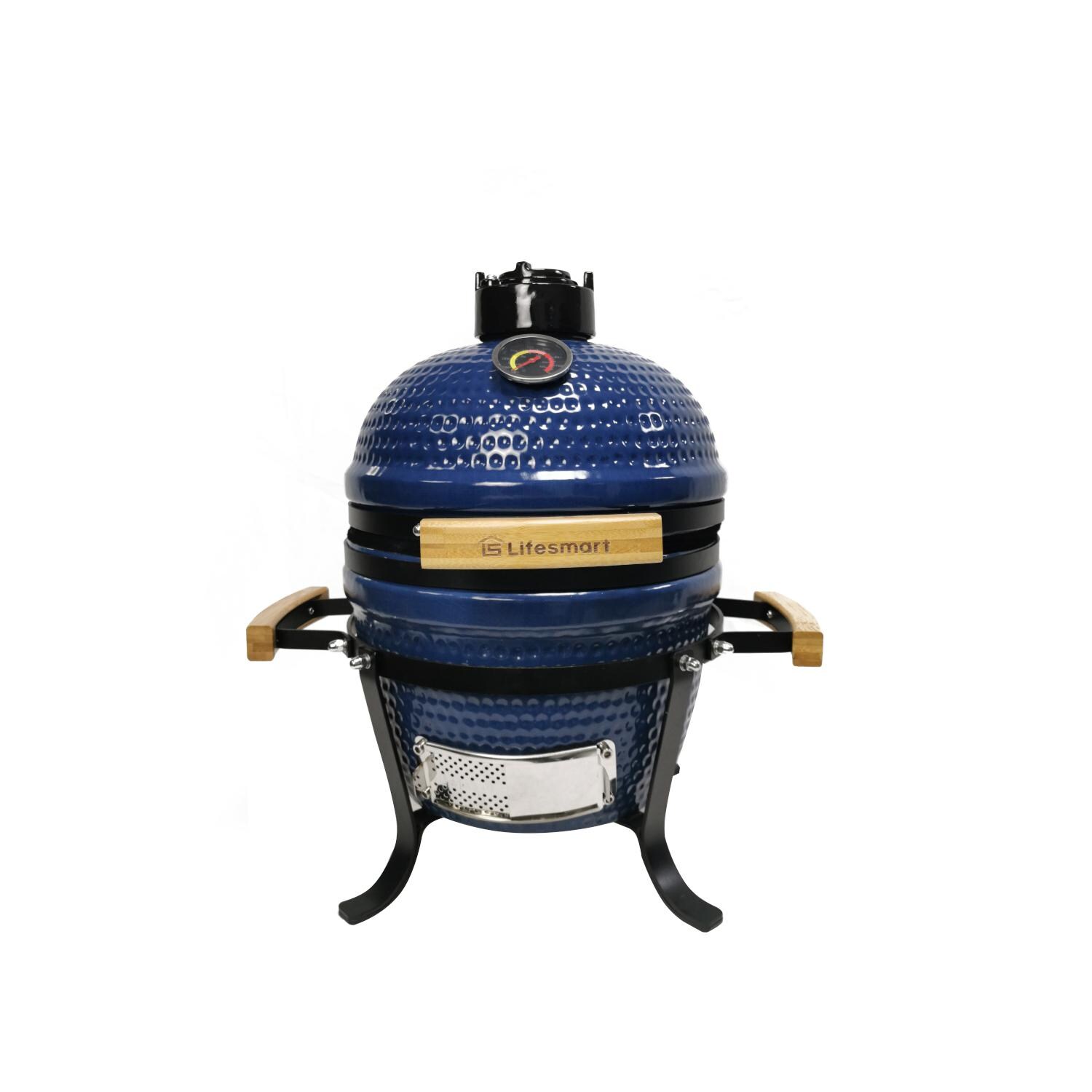 Lifesmart Pack-N-Go 10-Inch Portable Ceramic Kamado Grill