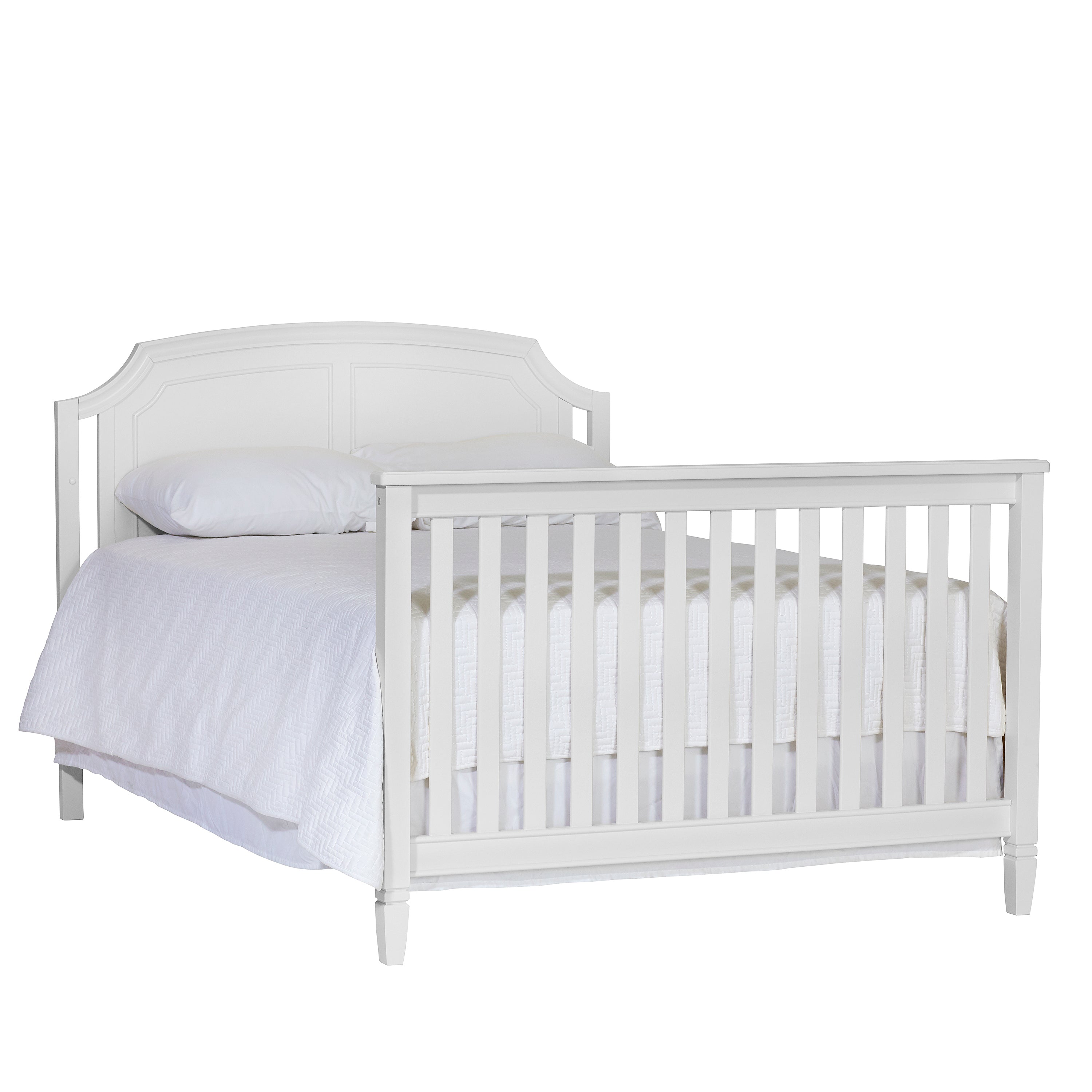 Suite Bebe Astoria 4-in-1 Convertible Crib, White Finish