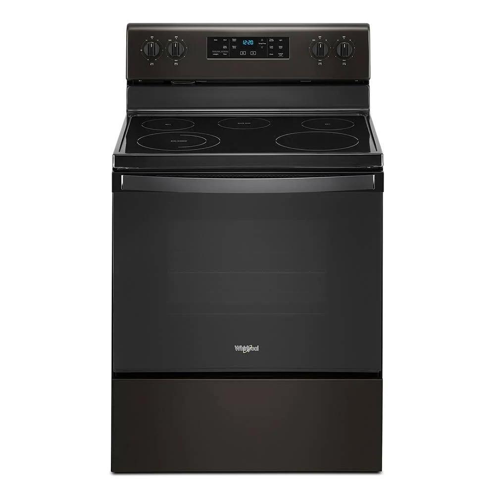 5.3 Cu. ft. Range with Frozen Bake Technology . WFE505W0JV – Black