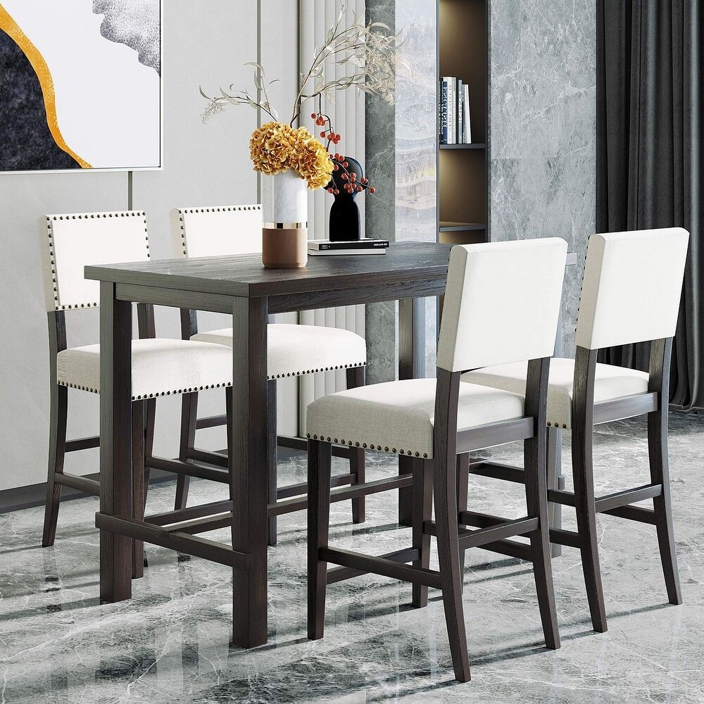 5 Piece Counter Height Dining Set