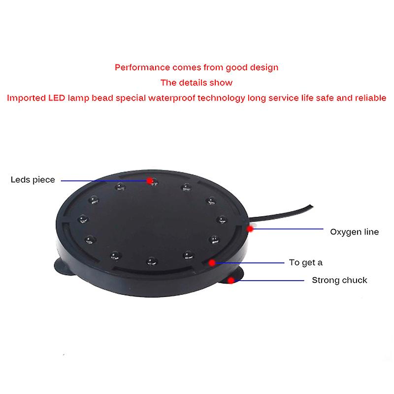 Waterproof Aquarium Lights Diving Lights Led Bubble Lights Colorful