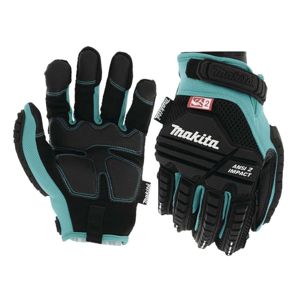 Makita Demolition Gloves Advanced ANSI 2 Impact Rated Large T-04282 from Makita