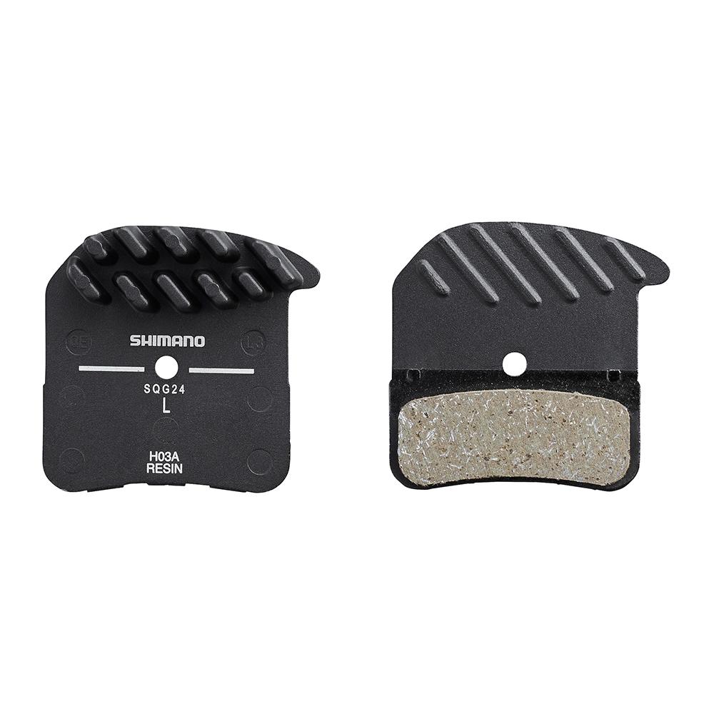 Shimano H03A Disc Brake Pads with Fins