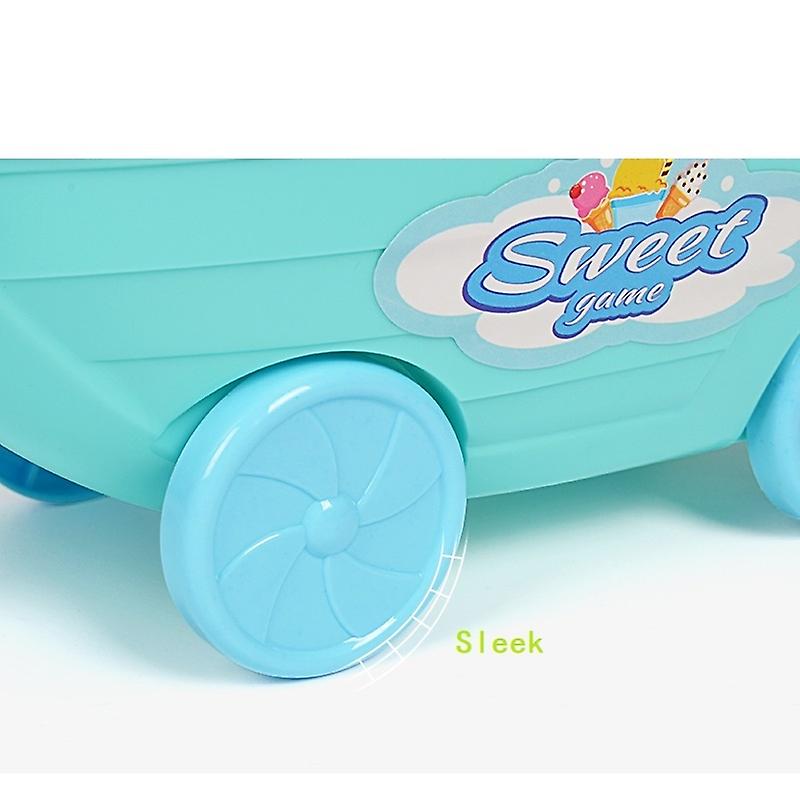 Children's play house toys Mini candy car Detachable ice cream parlour toys Role-play cash register