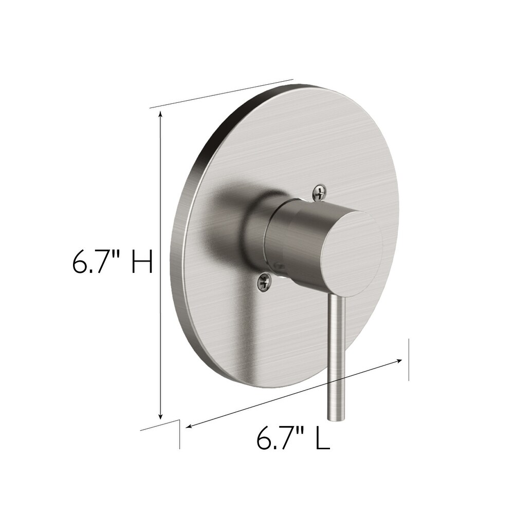 Design House 594341 Eastport II Pressure Balanced Valve Trim Only with