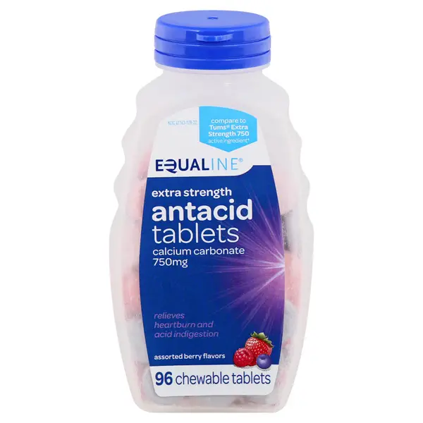 Equaline Extra Strength Assorted Berry Antacid Tablets