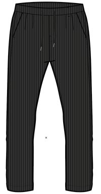 Compass Recycled Corduroy Trouser - Black