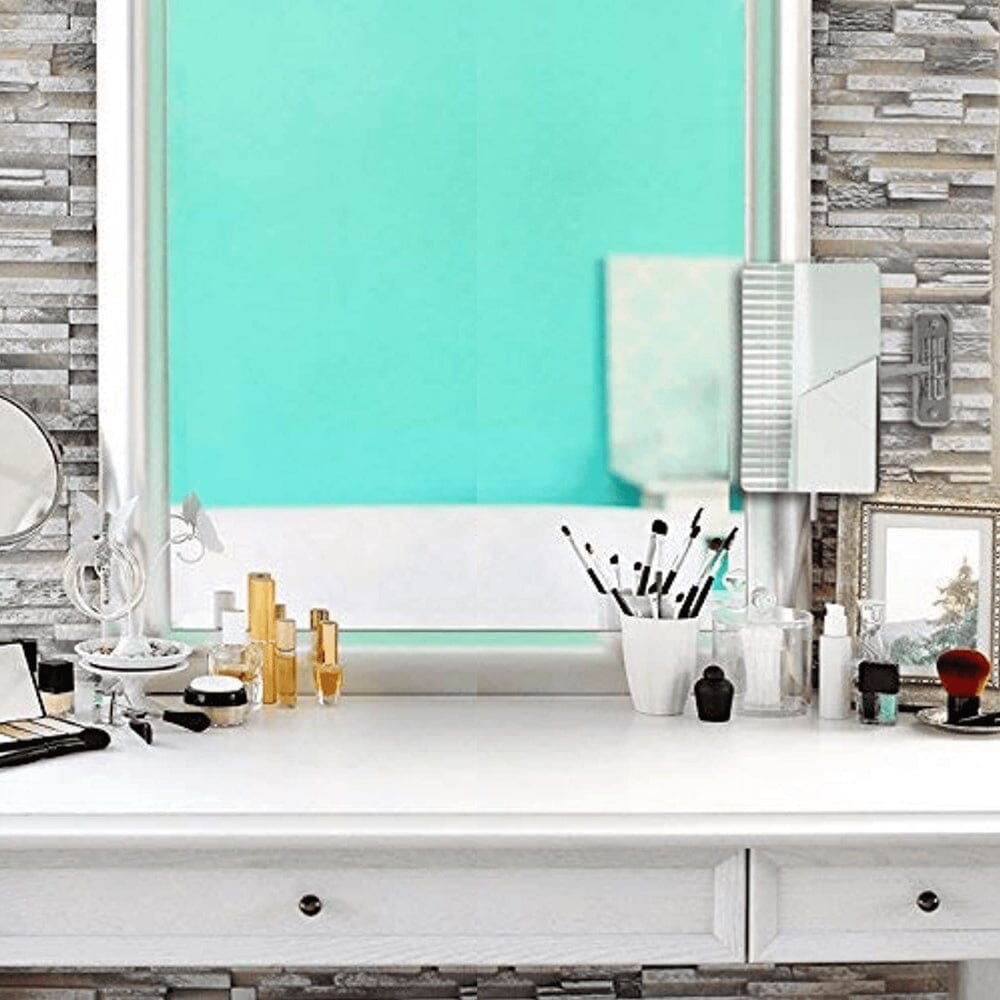 3X Magnified Premium Modern Wall Mounted Rectangular Vanity Makeup Mirror