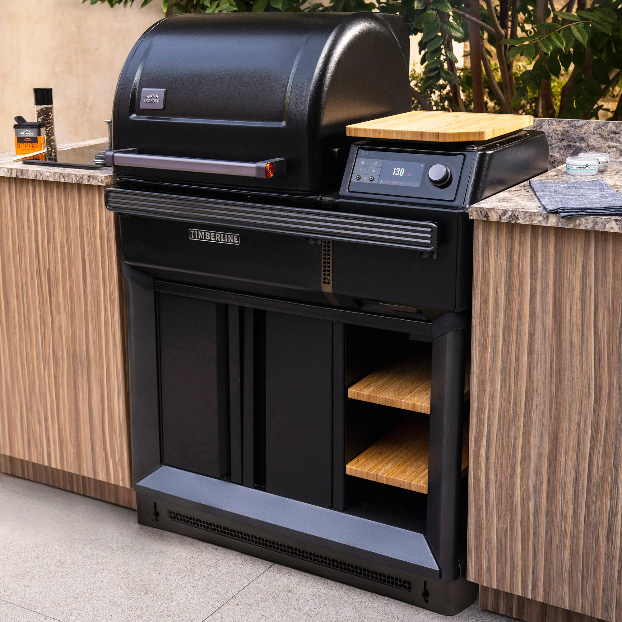 Traeger Timberline Black Built-In Trim Kit