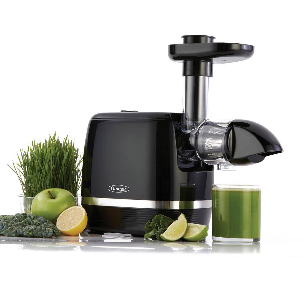 Omega Cold Press Black 365Juicer Slow Masticating Juice Extractor