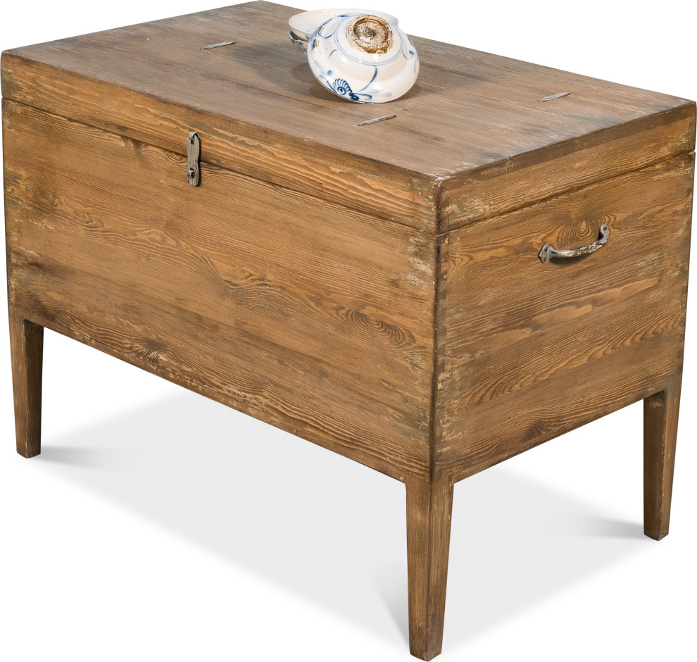 Trunk Side Table   Transitional   Side Tables And End Tables   by HedgeApple  Houzz