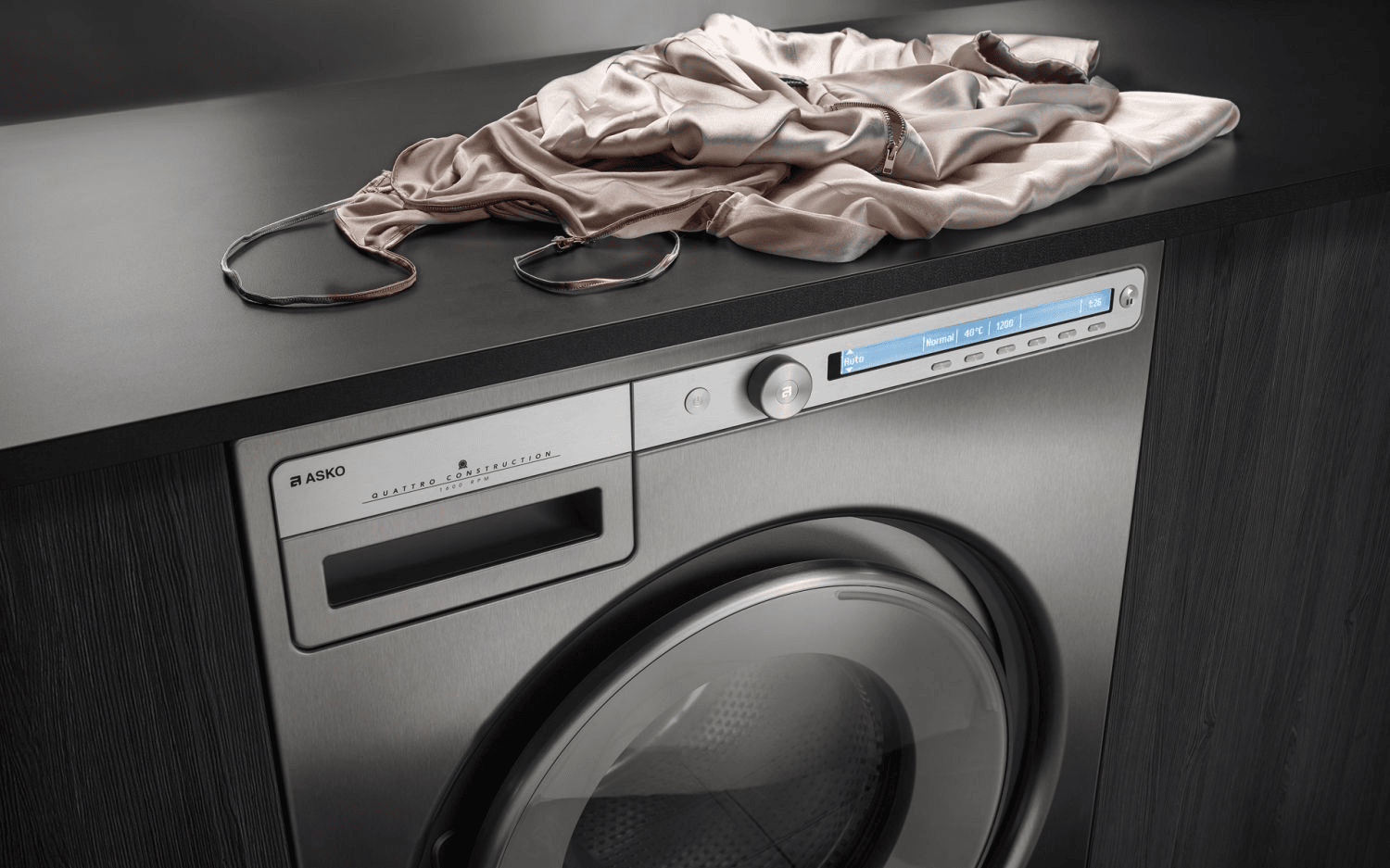 Asko W4114CT Logic Washer - Titanium