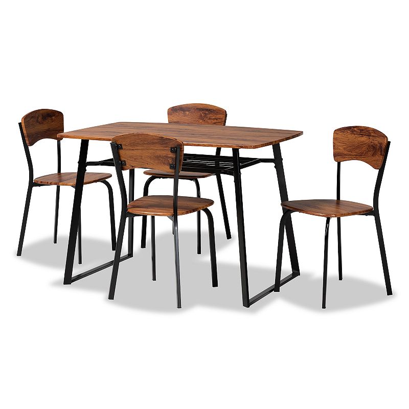 Baxton Studio Elida Dining 5-piece Set