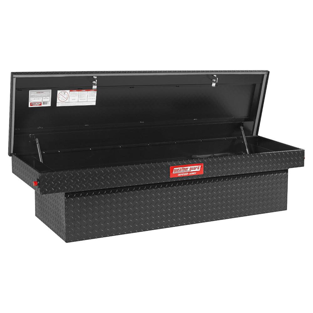 DEFENDER SERIES? 300105-53-01 Full Size Saddle Box 71 x 19.7 x 17.7 Black ;