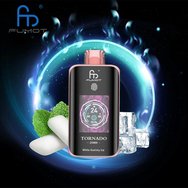 Fumot Tornado 25000 Puffs - White Gummy Ice