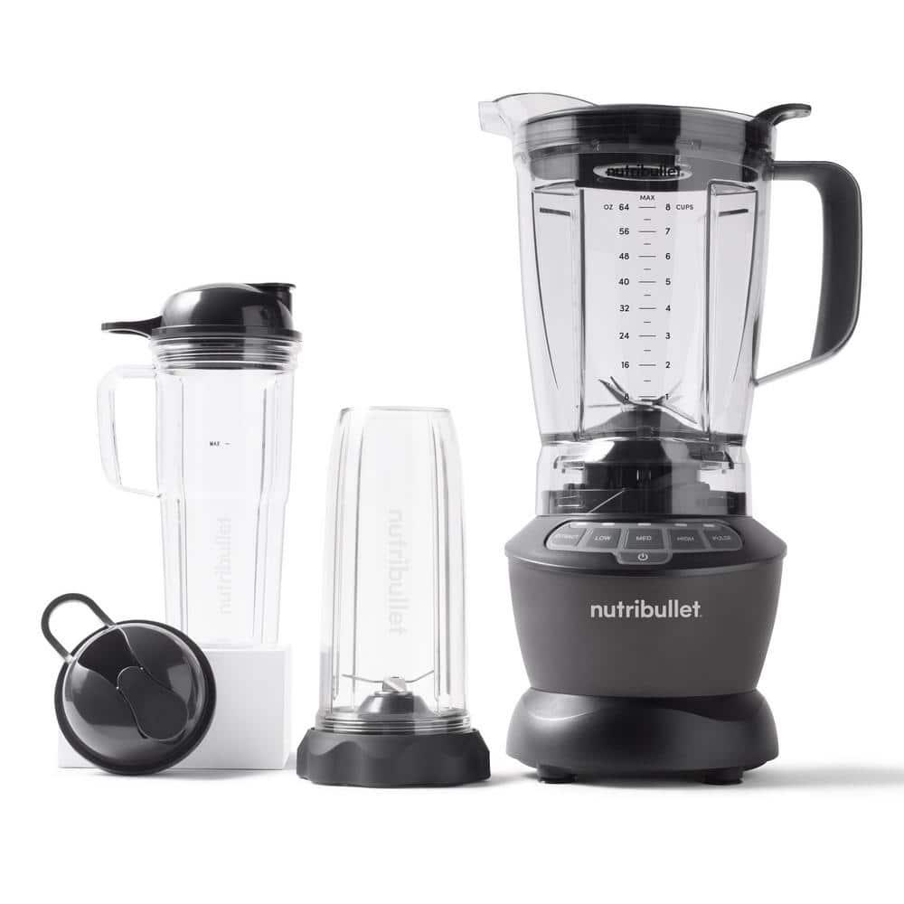 NutriBullet 64 oz 3Speed Black Combo Blender with Pulse and Extract