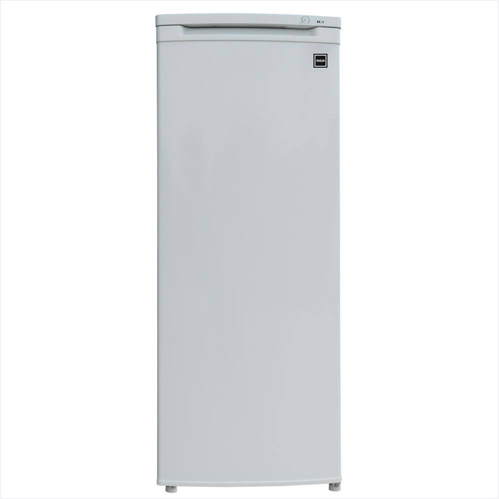 RCA 6.5 cu. ft. Residential Upright Freezer with Manual Defrost in White RFRF690