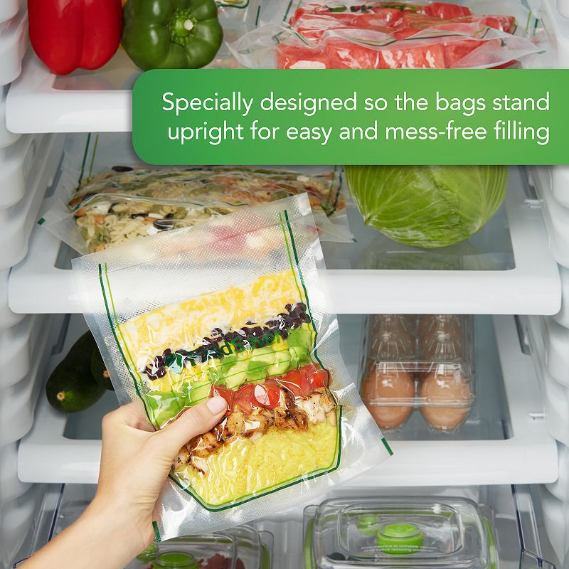 FoodSaver Easy Fill 1-qt. Reusable Vacuum Sealer Bags - 16-Count