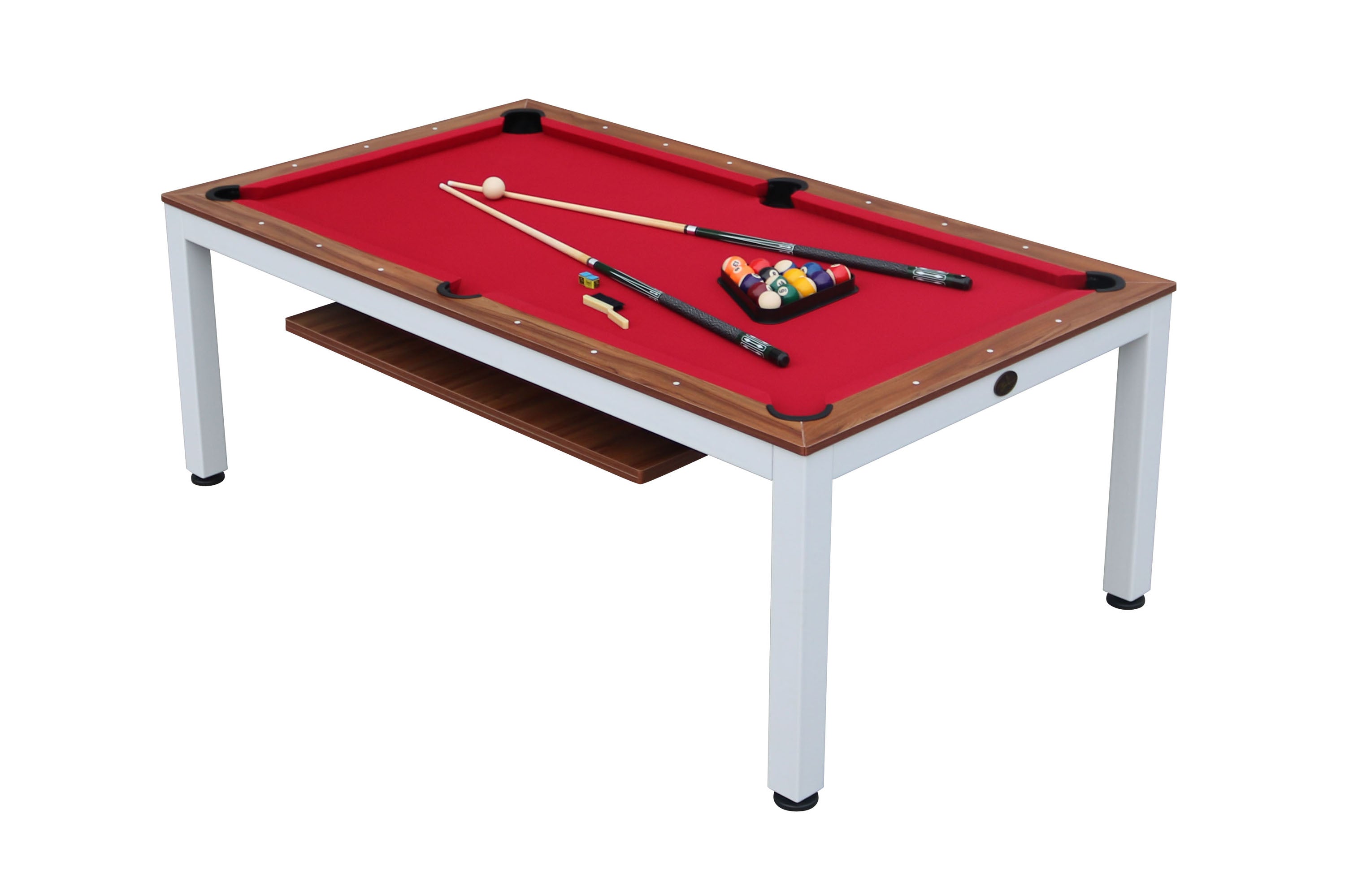 Playcraft Glacier 7 Ft. Pool Table with Dining Top