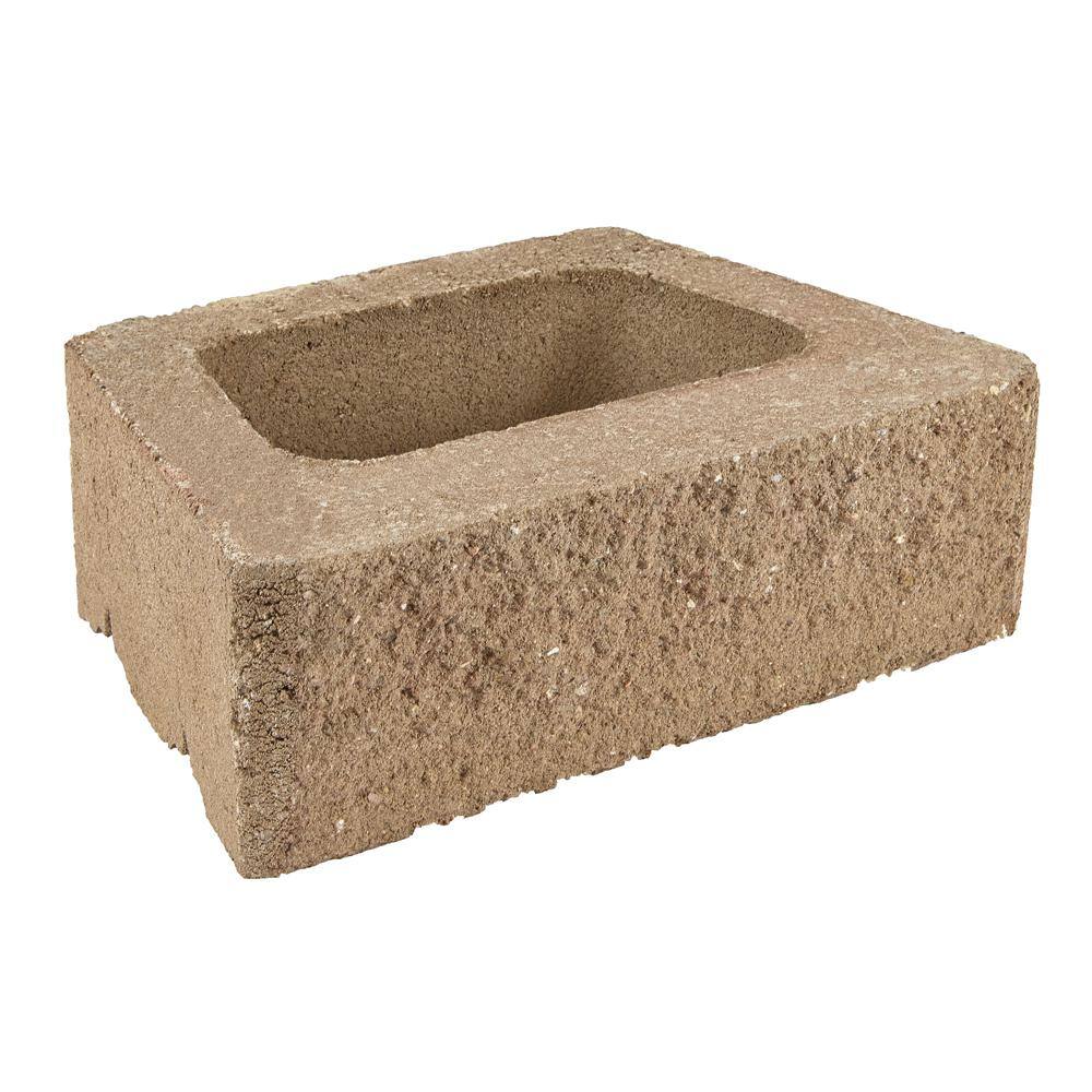 Pavestone ProMuro 6 in. x 18 in. x 12 in. San Diego Tan Concrete Retaining Wall Block (40 Pcs.  30 Face ft.  Pallet) 11016075