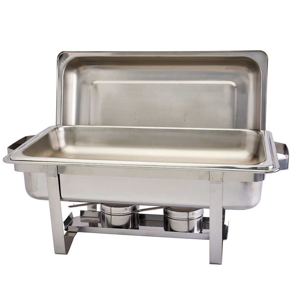 Denmark 9.5qt Stainless Steel Rectangular Chafing Dish