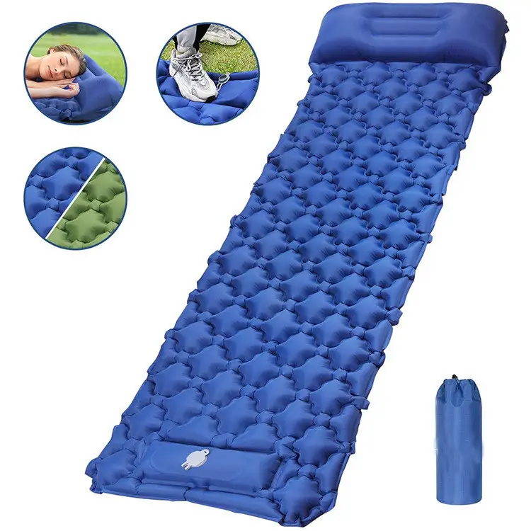 Ultralight Outdoor Lightest Tpu Light Weight Air Mattress Inflatable Camping Sleeping Bed