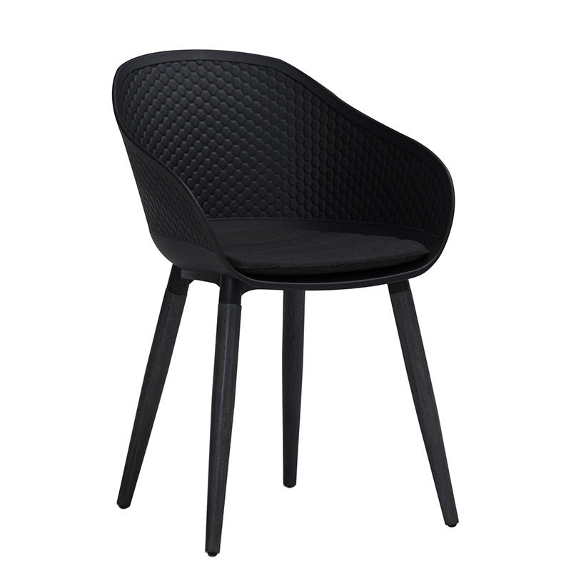 UNITY Arm Chair - Dark Grey & Black